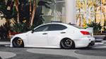 Lexus IS350 White & Black by Clinched 2017 года